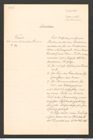 k.k. naturhistorisches Hofmuseum, Intendanzakten 1885-1896 (Hauer), Aktenzahl Z.607/1889, Seite 1
